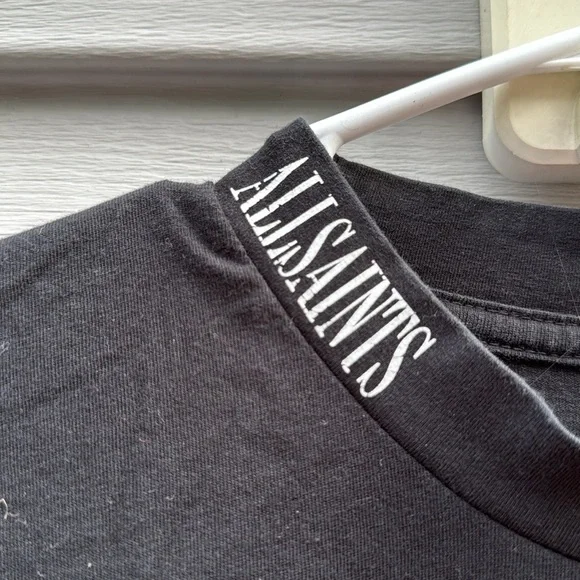 All Saints | Mens Short Sleeve Crewneck Shirt size Small - Picture 2 of 6